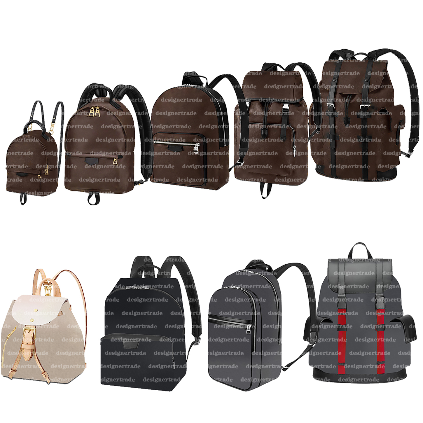 Designer Backpack Style Palm Springs Mini Backpacks Handbag Men Crossbody Bag Women Luxurys Designers School Bags Leather Black Handbags Brown Back Pack, #wg12 30/45/20cm
Designer Backpack Style Palm Springs Mini Backpacks Handbag Men Crossbody Bag Women Luxurys Designers School Bags Leather Black Handbags Brown Back Pack, #wg12 30/45/20cm