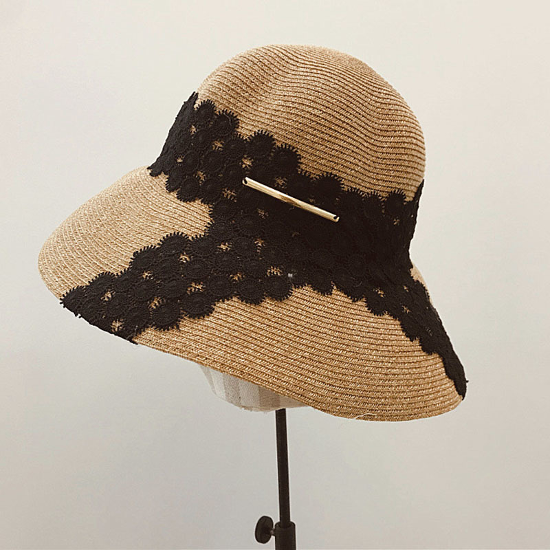 2021 New Women Roll Up Wide Brim Packable Straw White Black Lace Flower Summer Sun Cloche Beach Hat Fedora Derby Travel 55-59cm Niut, With black lace
2021 New Women Roll Up Wide Brim Packable Straw White Black Lace Flower Summer Sun Cloche Beach Hat Fedora Derby Travel 55-59cm Niut, With black lace