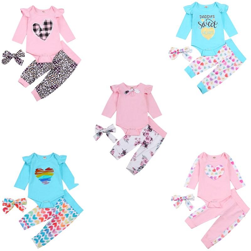 Clothing Sets Baby Girl Leopard Print 3Pcs Suit, Long Sleeve Heart Romper+Trousers+Headband, Bow Decoration Valentine's Day Clothes Set 3-24, White
Clothing Sets Baby Girl Leopard Print 3Pcs Suit, Long Sleeve Heart Romper+Trousers+Headband, Bow Decoration Valentine's Day Clothes Set 3-24, White