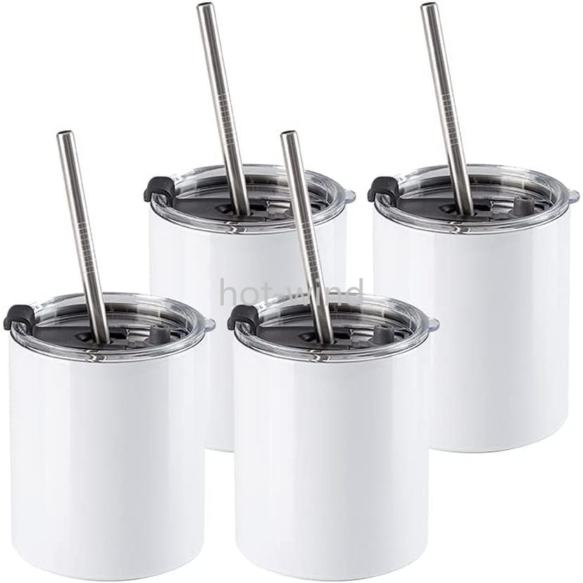 Sublimation Blank Tumbler Party Favor White 10 OZ Stainless Steel Tumbler with Straw and Lid Coffee Cups Mugs for Cricut Mug Press Print
Sublimation Blank Tumbler Party Favor White 10 OZ Stainless Steel Tumbler with Straw and Lid Coffee Cups Mugs for Cricut Mug Press Print