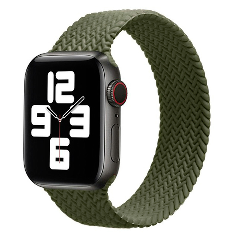 Braid Pattern Loop Bands for Apple Watch band Series 6 SE 5 4 3 Belt Silicone Elastic Bracelet for iWatch 44/40mm 38/42mm strap
Braid Pattern Loop Bands for Apple Watch band Series 6 SE 5 4 3 Belt Silicone Elastic Bracelet for iWatch 44/40mm 38/42mm strap