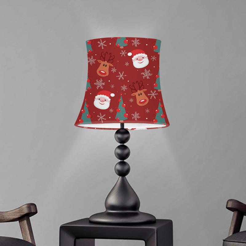 Lamp Covers & Shades Cute Santa Claus Elk Pattern Table Screens Dustproof Bedroom Living Room Shade Lampshade Home Decoration
Lamp Covers & Shades Cute Santa Claus Elk Pattern Table Screens Dustproof Bedroom Living Room Shade Lampshade Home Decoration