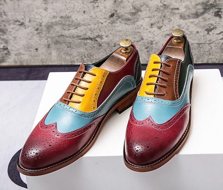 Big Size 38-48 Men Oxfords Leather Shoe British Blue Shoes Handmade Breathble Formal Dress Boots Flats Lace-Up Bullock
Big Size 38-48 Men Oxfords Leather Shoe British Blue Shoes Handmade Breathble Formal Dress Boots Flats Lace-Up Bullock