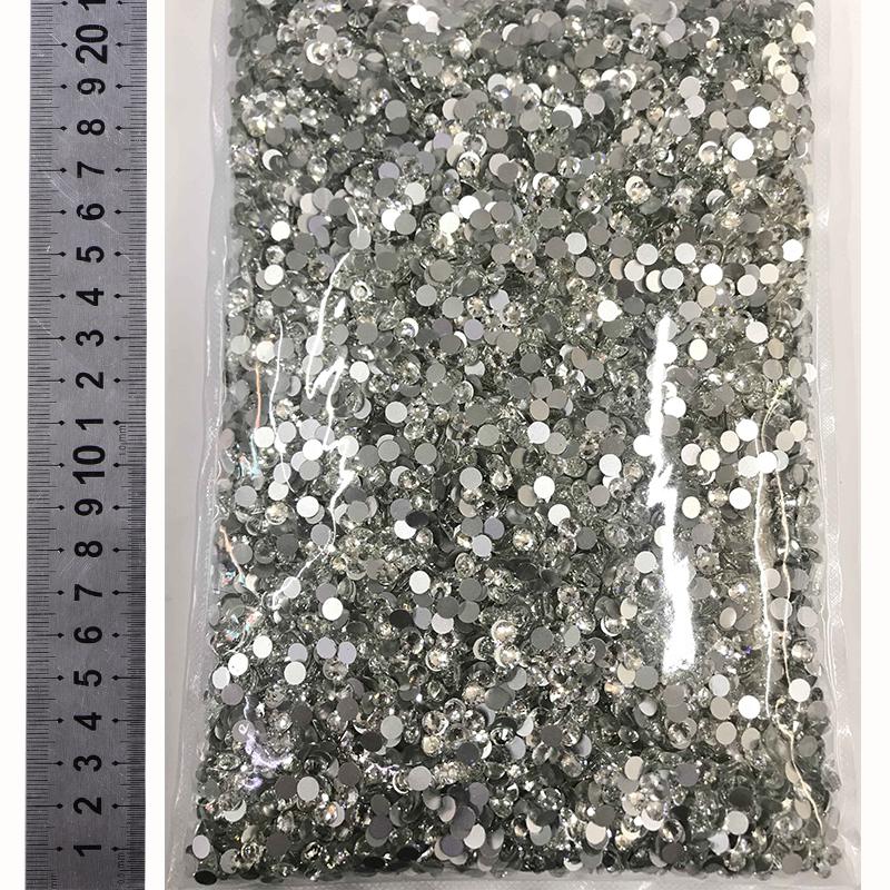 14400Pcs in Bulk Package Wholesale Flatback Clear Crystal Non Hotfix Glitter Nail Rhinestones SS3-SS20 Nail decorations H1040
14400Pcs in Bulk Package Wholesale Flatback Clear Crystal Non Hotfix Glitter Nail Rhinestones SS3-SS20 Nail decorations H1040