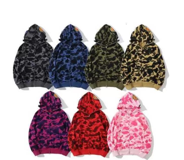 Fashion mens shark hoodie Embroidery Teenager Blue Pink Bathing Black APE Male Tide Men 's Couples camouflage Drake Ovo Jackets S
Fashion mens shark hoodie Embroidery Teenager Blue Pink Bathing Black APE Male Tide Men 's Couples camouflage Drake Ovo Jackets S