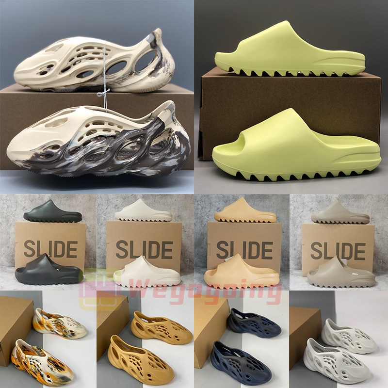 Yeesy Yezzys Slide Slippers Foam Runner MXT Moon Grey Mineral Blue men women sandal Yezy Pure Core Soot Bone Desert Sand RNNR Resin Earth Brown mens slides Max Size 36-47, Red
Yeesy Yezzys Slide Slippers Foam Runner MXT Moon Grey Mineral Blue men women sandal Yezy Pure Core Soot Bone Desert Sand RNNR Resin Earth Brown mens slides Max Size 36-47, Red