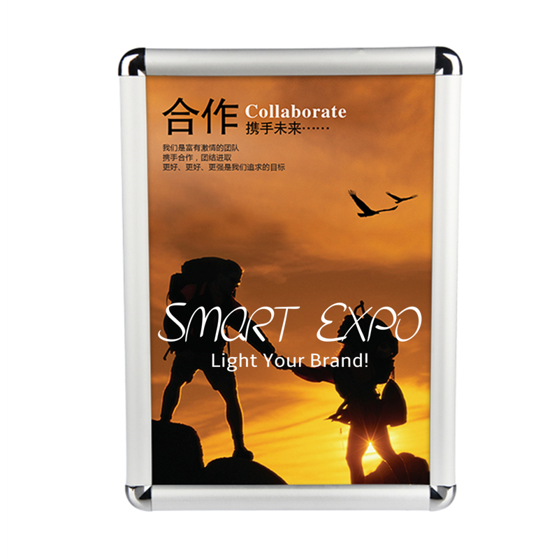 Snap Edge Frames for A3 Poster Advertising Display with 25mm Profile