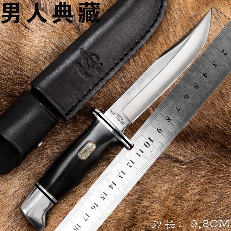 119 hunting knife wilderness survival knife camping outdoor tools fixed blade/rosewood handle leather knife cover
119 hunting knife wilderness survival knife camping outdoor tools fixed blade/rosewood handle leather knife cover