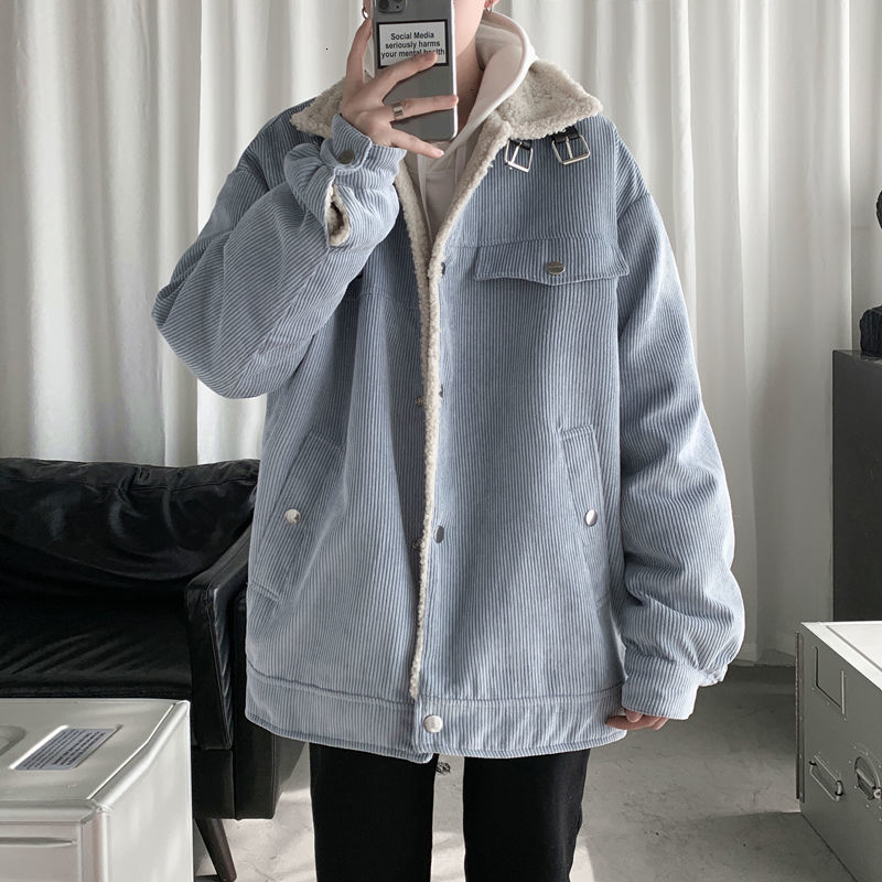 2021 New Winter Men's Waterproof Parkas in Warm Snow Jackets Thickened Loose Lamb Cotton-padded Clothes Casual Wool Trench Coats Twkr, Black
2021 New Winter Men's Waterproof Parkas in Warm Snow Jackets Thickened Loose Lamb Cotton-padded Clothes Casual Wool Trench Coats Twkr, Black