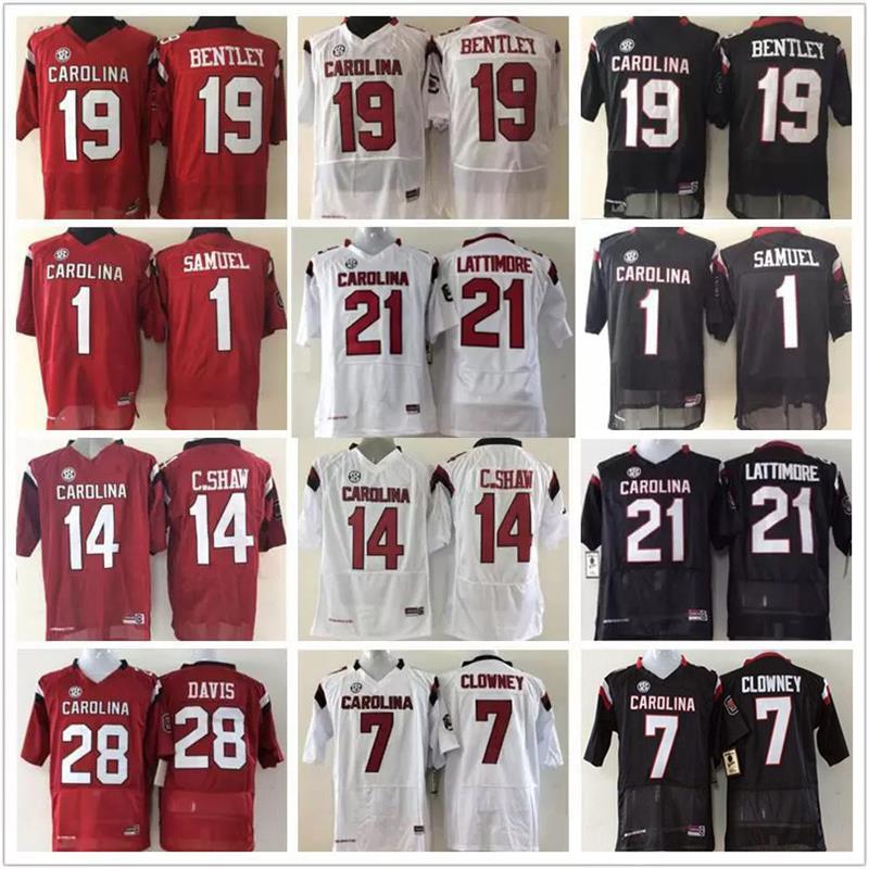 Carolina Gamecock College Men Jersey 1 Deebo Samuel 19 Jake Bentley 7 Jadeveon Clowney 14 C.SHAW Marcus Lattimore South NCAA Football Jerseys, Colour 8
Carolina Gamecock College Men Jersey 1 Deebo Samuel 19 Jake Bentley 7 Jadeveon Clowney 14 C.SHAW Marcus Lattimore South NCAA Football Jerseys, Colour 8