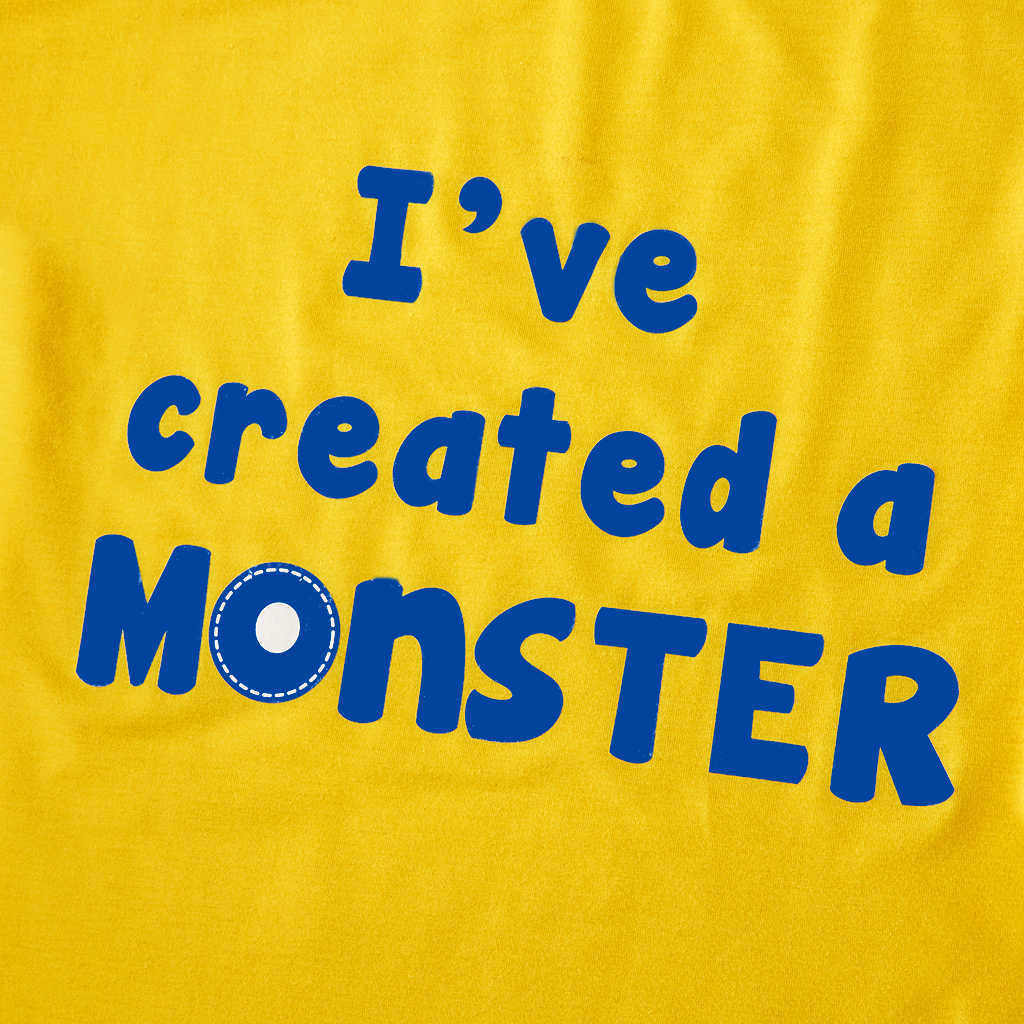 Summer Family Monster Letter Print Matching Pajamas Set(Flame Resistant) 210528