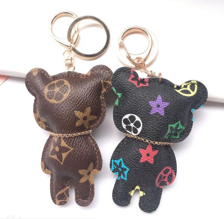 PU Leather Bear Keychain Fashion Key Chain Accessories Car Bag Pendant Key Ring 3 colors, Silver
PU Leather Bear Keychain Fashion Key Chain Accessories Car Bag Pendant Key Ring 3 colors, Silver