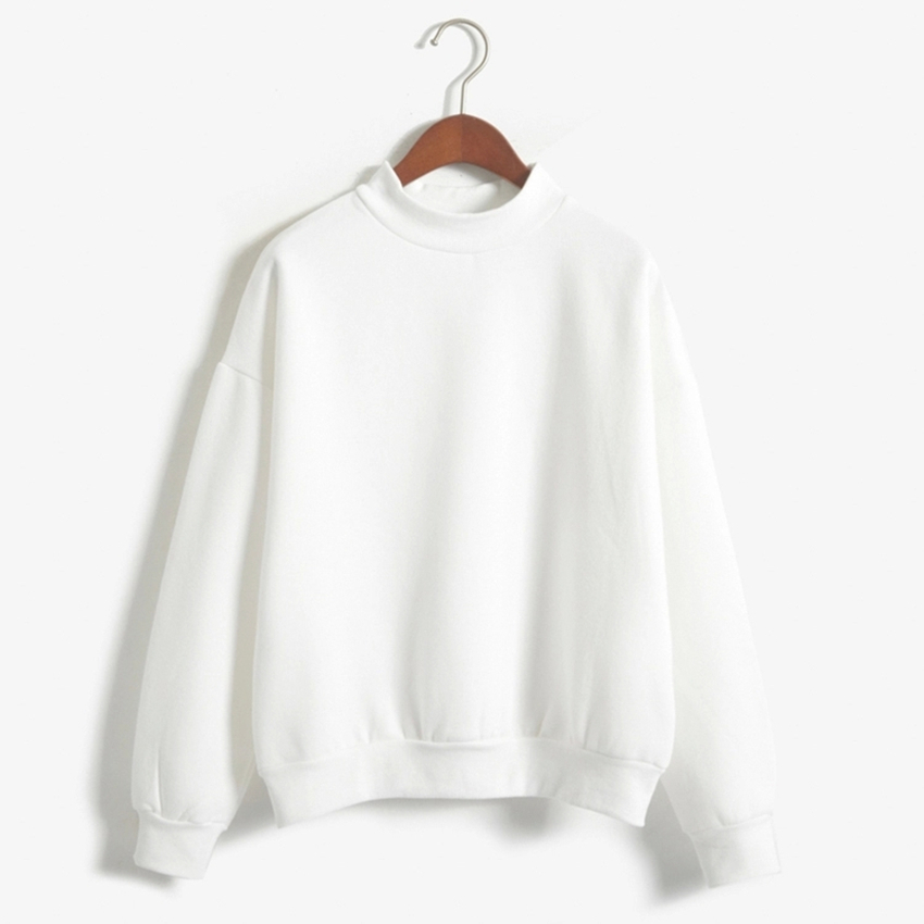 Wholesale M-XXL Cute Women Hoodies Pullover 9 colors Autumn Coat Winter Loose Fleece Thick Knit Sweatshirt Female 200924