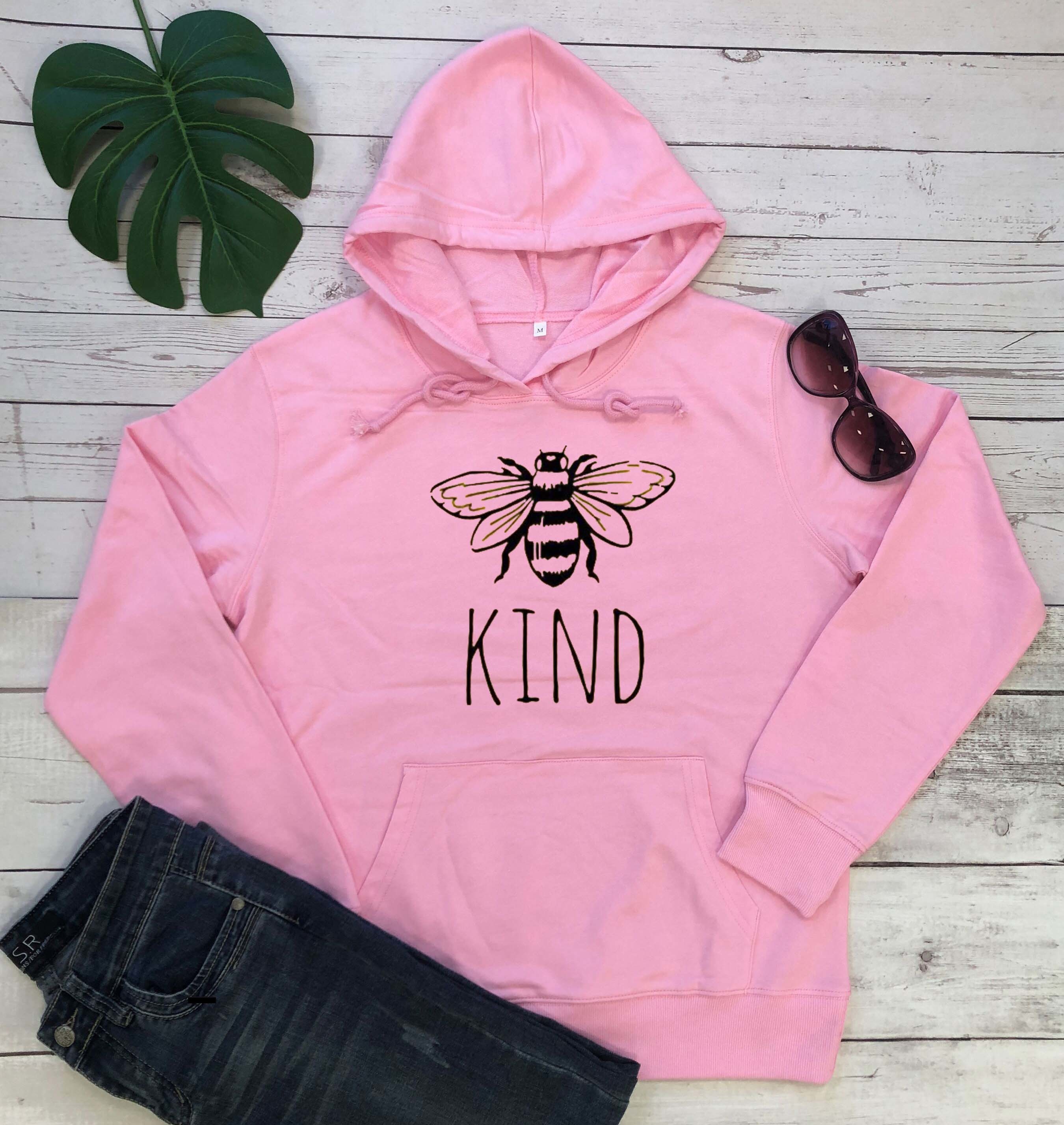 Bee kind cute graphic women fashion pure cotton casual religion Christian Bible baptism personality pullovers cute graphic tops T200525