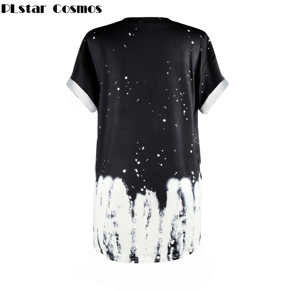 PLstar Cosmos summer New ANTI-SOCIAL 3D Printing T Shirt GOTH GANG Harajuku Punk T-Shirt Clothing Tops Plus Size S-3XL 210306