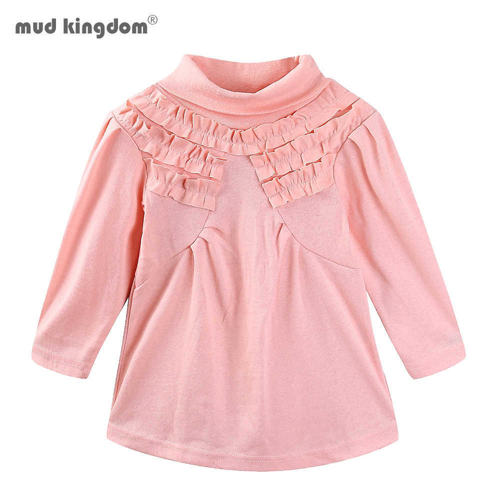 Mudkingdom Little Girls Long Sleeve Children's T-shirt Bottoming Shirt Lace s Spring Autumn 210615, Pink
Mudkingdom Little Girls Long Sleeve Children's T-shirt Bottoming Shirt Lace s Spring Autumn 210615, Pink