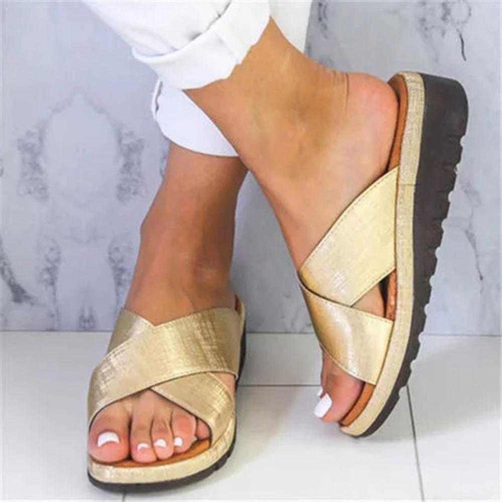 Women Summer Slippers Casual Ladies Sandals Platform Non-slip Female Shoes Soft Wedge Outdoor Women Slippers Dropshipping Shoes Y0608