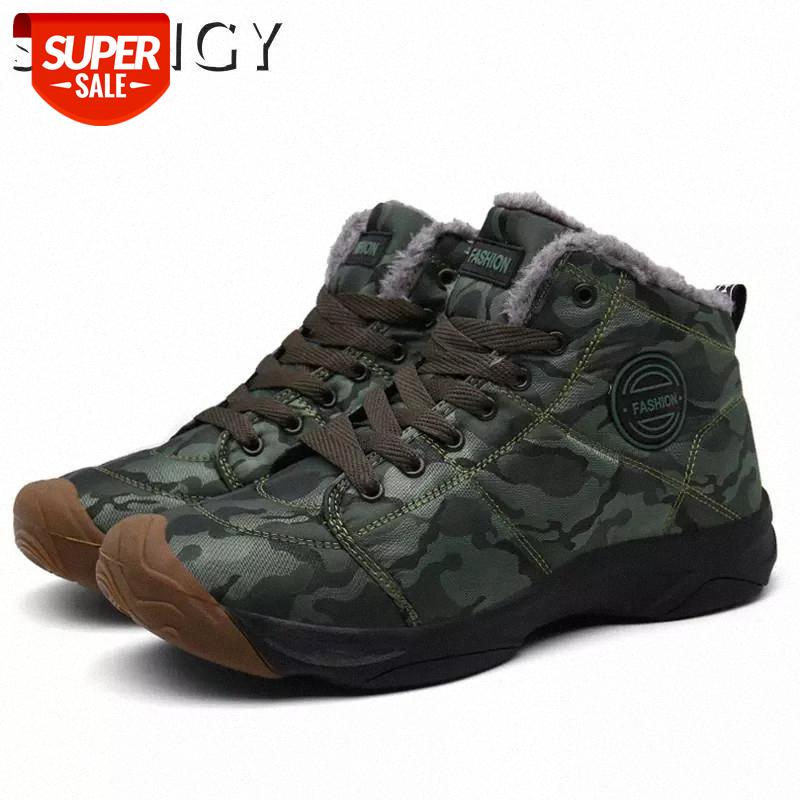 Mens Waterproof Boots Winter Warm Plush Snow Camouflage Outdoor Men Shoes Comfortable Sneaker Work Casual Ankle Male Boots #lW4J
Mens Waterproof Boots Winter Warm Plush Snow Camouflage Outdoor Men Shoes Comfortable Sneaker Work Casual Ankle Male Boots #lW4J