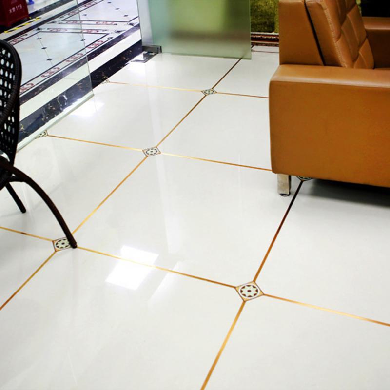 50M/roll Waterproof Gold Silver Seam Line Tile Floor sticker Self-adhesive Home Waterproof Floor Gap Stickers Bathroom Decor