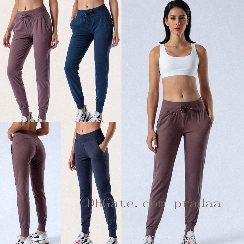 womens Yoga Fabric Naked-feel Workout Sport Joggers Pants LU Women Waist Drawstring Fitness Running Sweat pant Two Side Pocket lulu lemon lululemon
womens Yoga Fabric Naked-feel Workout Sport Joggers Pants LU Women Waist Drawstring Fitness Running Sweat pant Two Side Pocket lulu lemon lululemon