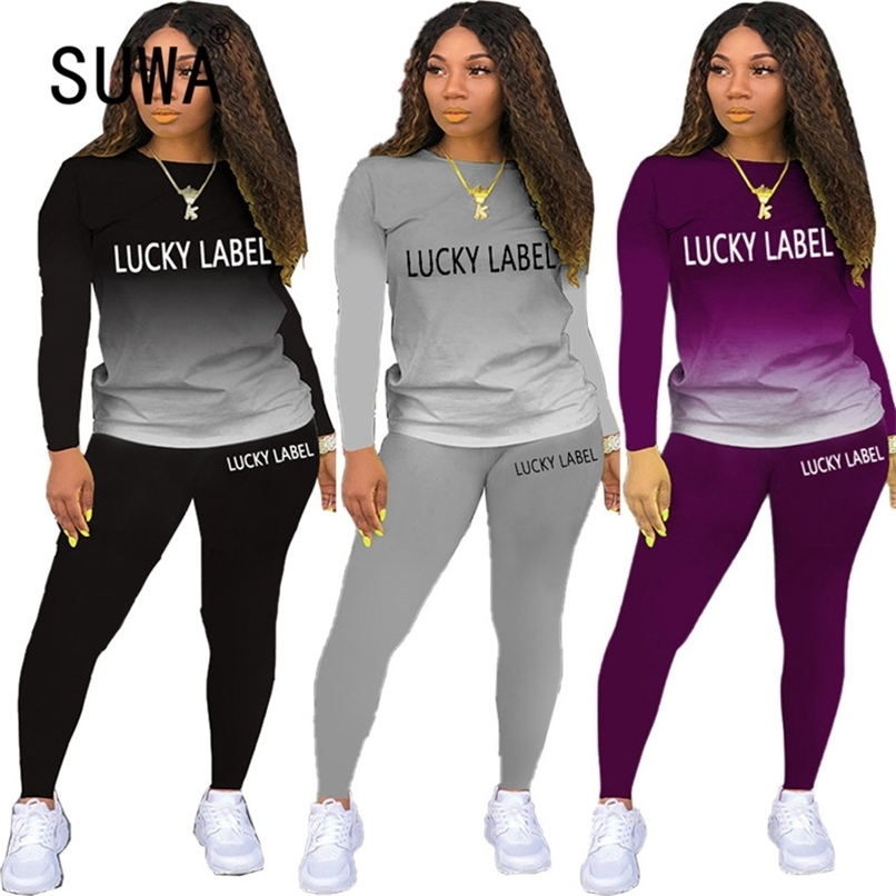Letter Print Casual Home Wear 2 Piece Matching Sets Womens Outfits Long Sleeve T-Shirt Top Jogger Leggings Wholesale Workout 210525, Purple
Letter Print Casual Home Wear 2 Piece Matching Sets Womens Outfits Long Sleeve T-Shirt Top Jogger Leggings Wholesale Workout 210525, Purple