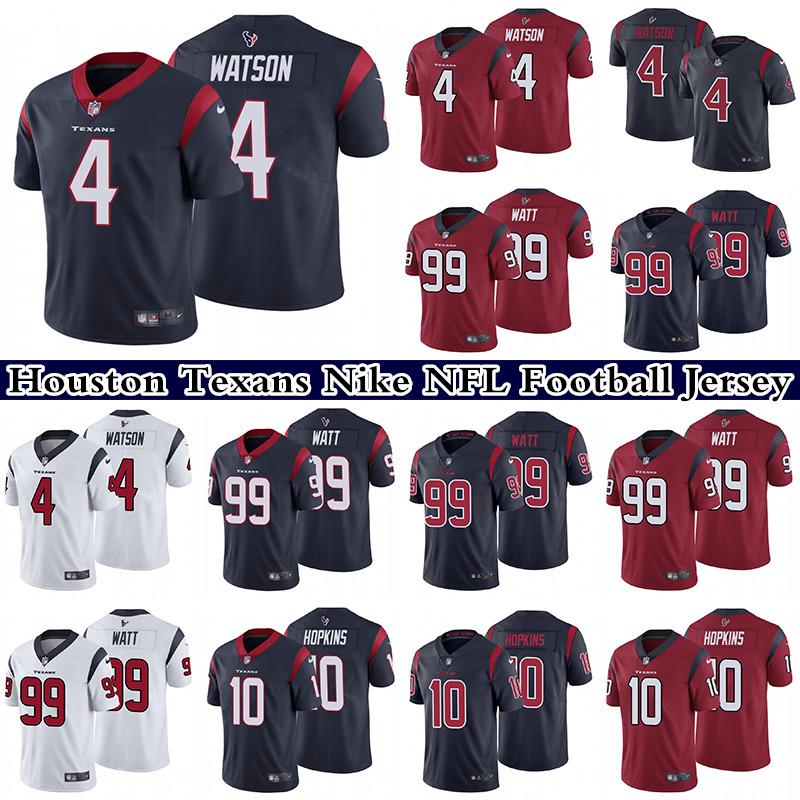 4 Deshaun Watson 99 JJ Watt 10 DeAndre Hopkins Men's Stitched NFL HoustonTexans Nike Limited Football Jersey, Navy blue
4 Deshaun Watson 99 JJ Watt 10 DeAndre Hopkins Men's Stitched NFL HoustonTexans Nike Limited Football Jersey, Navy blue
