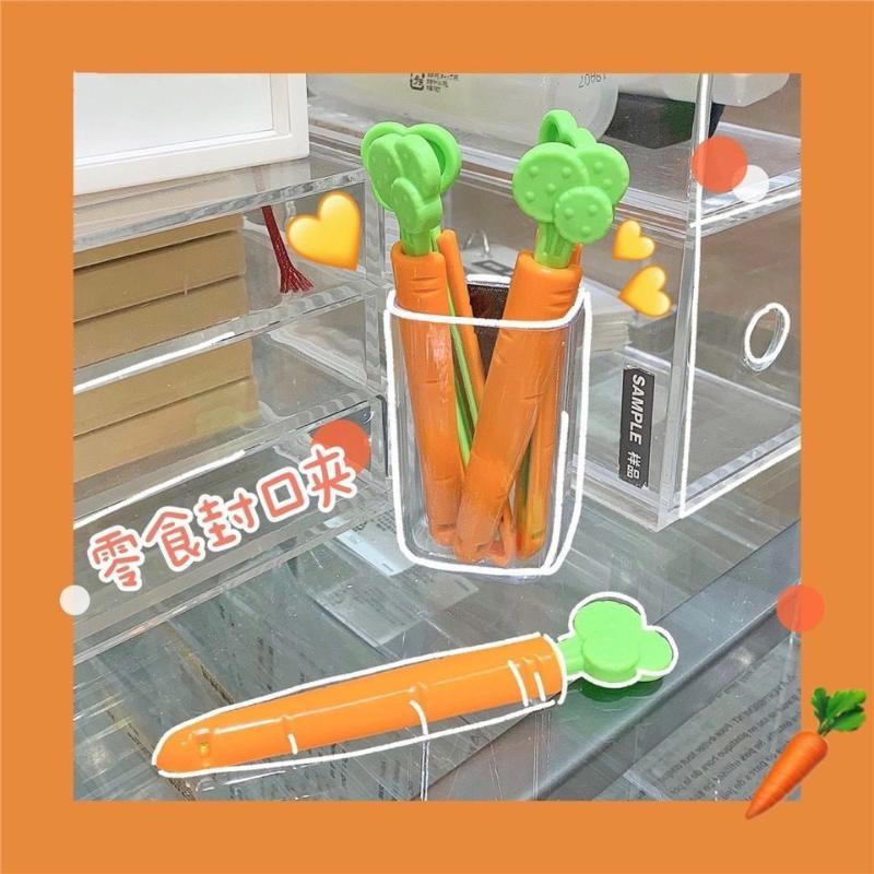 Hooks & Rails The Cute Carrot-shaped Seal Clip 5 Containing Creative Household Bags Seals Storage With Box
Hooks & Rails The Cute Carrot-shaped Seal Clip 5 Containing Creative Household Bags Seals Storage With Box