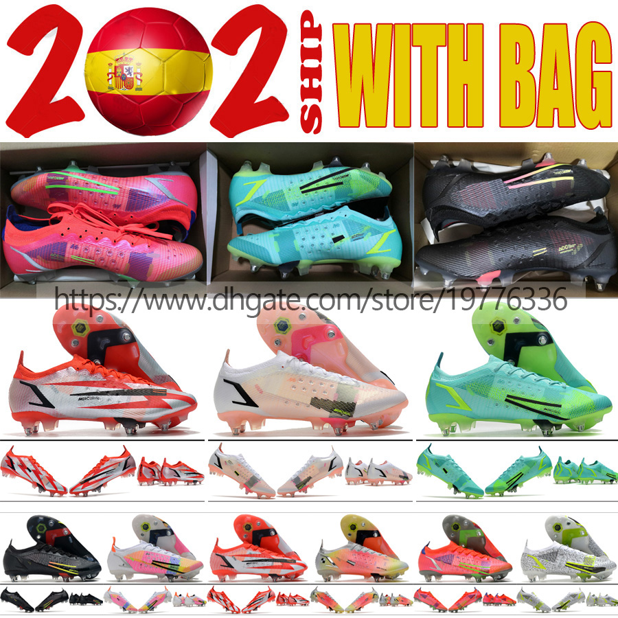 +BAG Mens Soccer Boots Mercurial Vapores 14 XIV Elite SG Spikes ACC Low Football Shoes CR7 Ronaldo Cleats Red Green White Black Pink Outdoor Footwear botas de futbol, Shoes original box
+BAG Mens Soccer Boots Mercurial Vapores 14 XIV Elite SG Spikes ACC Low Football Shoes CR7 Ronaldo Cleats Red Green White Black Pink Outdoor Footwear botas de futbol, Shoes original box