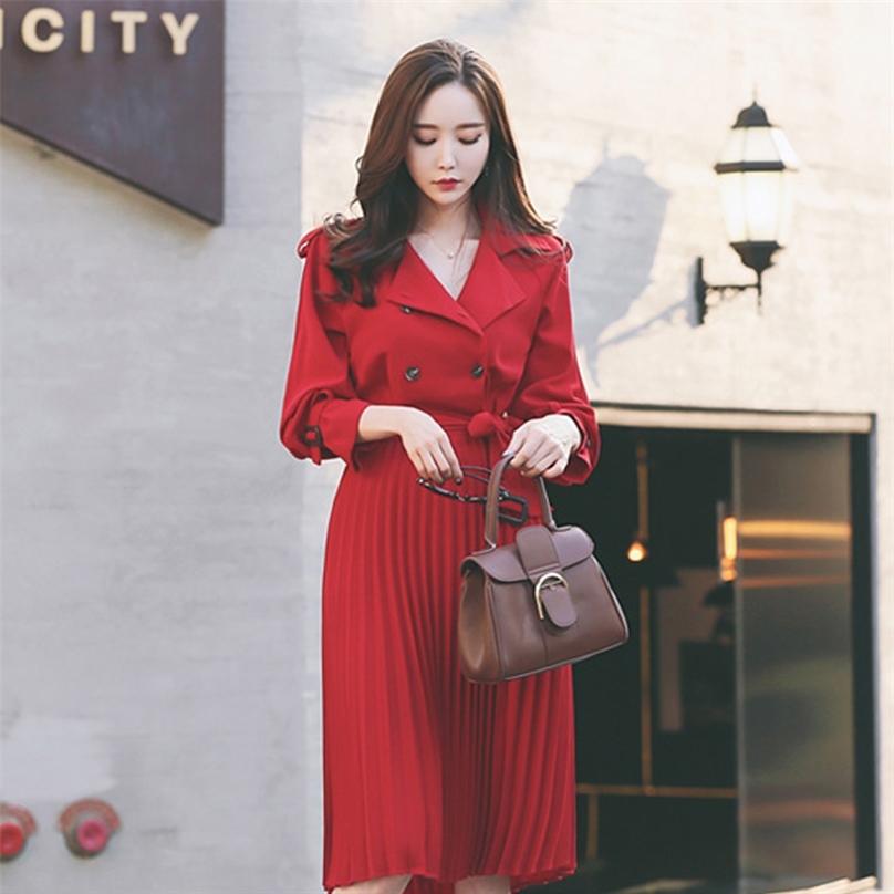 Office Party Dress korea Ladies Long SLeeve notched Sexy Club Formal Dresses for women clothing 210602, Red
Office Party Dress korea Ladies Long SLeeve notched Sexy Club Formal Dresses for women clothing 210602, Red
