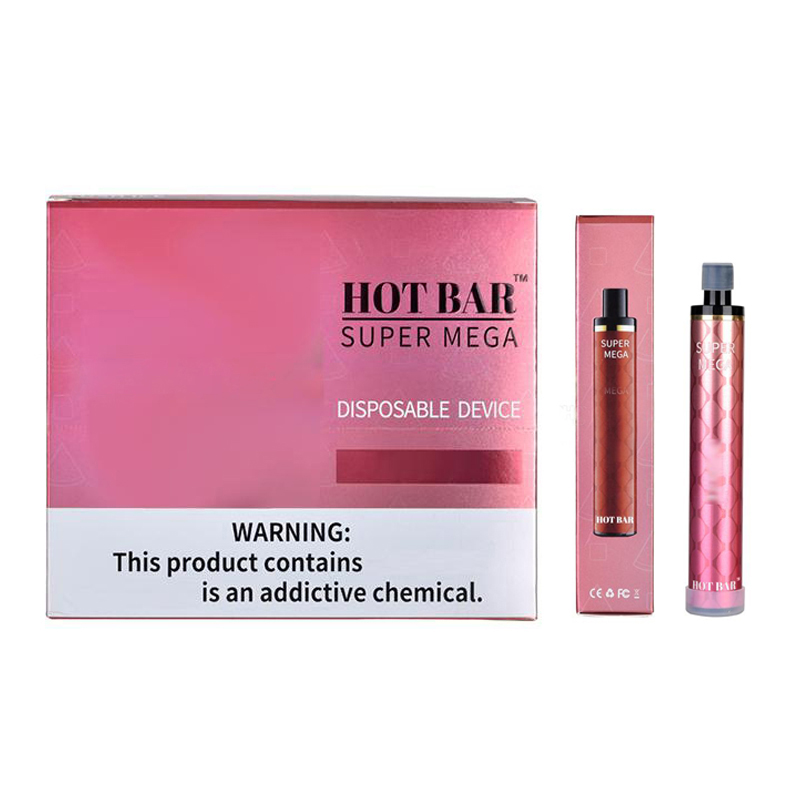 E cigarettes Hot Bar Super Mega Disposable Device 9ml 3000 Puffs Vape Pen 1300mAh Battery VS puff plus bang xxl
E cigarettes Hot Bar Super Mega Disposable Device 9ml 3000 Puffs Vape Pen 1300mAh Battery VS puff plus bang xxl
