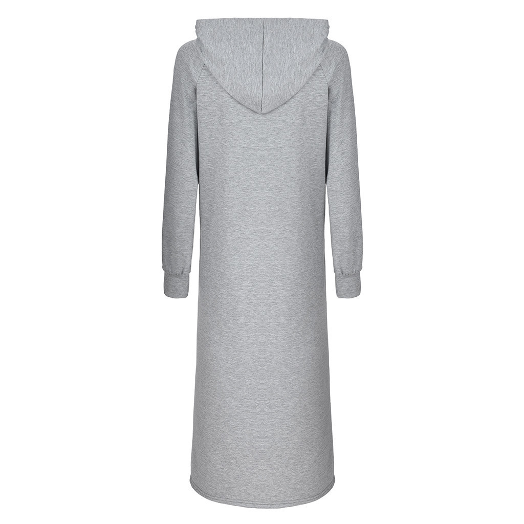 Women Long Coat Oversized Loose Hooded Coat Jacket Zipper Outwear Sportswear Keep Warm Plus Size Jacket Pullover Sweatshirts T200904