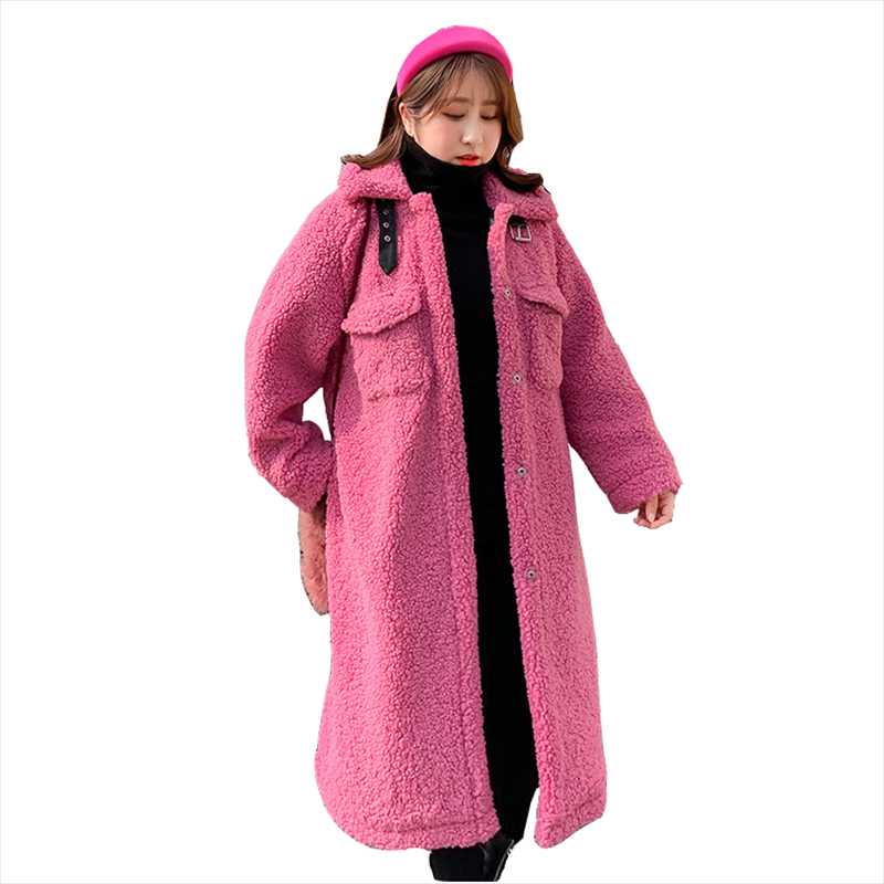 Women's Fur & Faux Winter Autumn Plus Big 4XL Lamb Coat Fashion Sweet Long Rose Pink Avocado Green Thick Warm Coats Women Overcoat
Women's Fur & Faux Winter Autumn Plus Big 4XL Lamb Coat Fashion Sweet Long Rose Pink Avocado Green Thick Warm Coats Women Overcoat