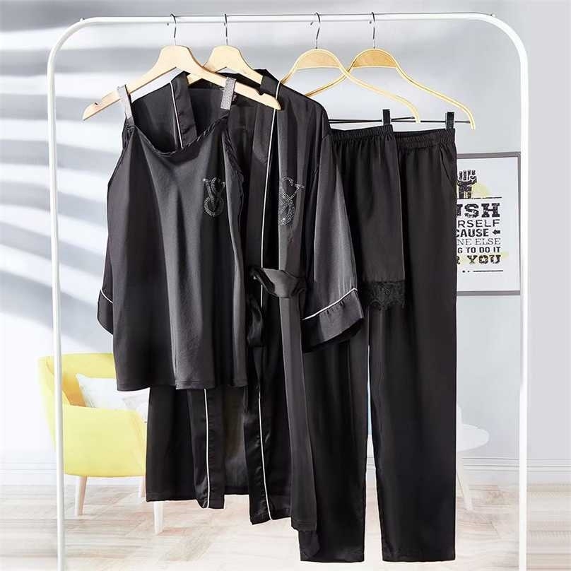 Women Sexy Home Suit Four Pieces Pajamas Sets High Quality Brand Design Lingerie Fashion Solid Color Homewear Nightdress 211106, 2 pieces
Women Sexy Home Suit Four Pieces Pajamas Sets High Quality Brand Design Lingerie Fashion Solid Color Homewear Nightdress 211106, 2 pieces