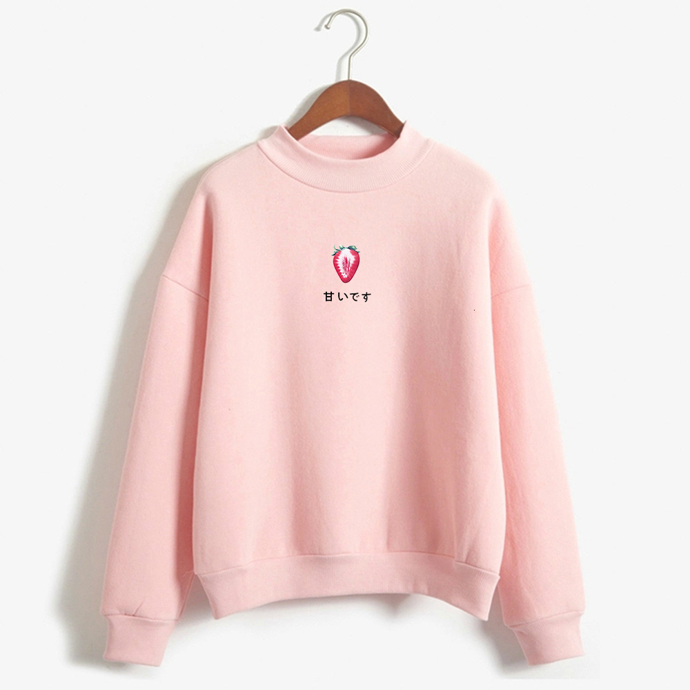 2021 New Harajuku Kawaii Strawberry Maple Syrup Hooded Woman's Sweet Turtle Neck Sweater Tops Schoolgirl Streetwear Tumblr 5no5, White
2021 New Harajuku Kawaii Strawberry Maple Syrup Hooded Woman's Sweet Turtle Neck Sweater Tops Schoolgirl Streetwear Tumblr 5no5, White