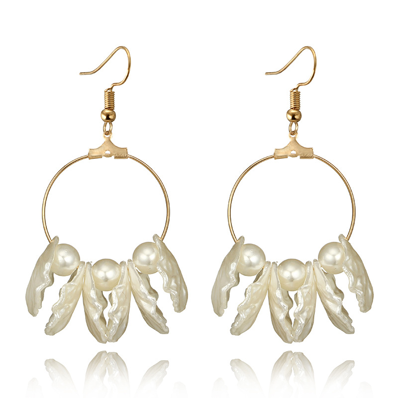 Dangle & Chandelier Fashion Bohemian Big Round Circle Drop Earrings Charm White Shell Pearl Beads Statement For Women Boho Wedding Jewelry
Dangle & Chandelier Fashion Bohemian Big Round Circle Drop Earrings Charm White Shell Pearl Beads Statement For Women Boho Wedding Jewelry