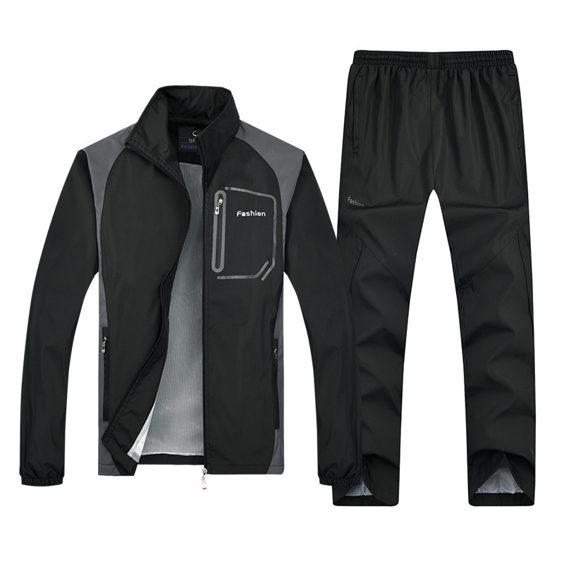 Men Suit Autumn Winter Men's Tracksuit Casual JacketPants Two Pieces Set Man Workout Joggers Suit Long Sleeve Tracksuits 201210