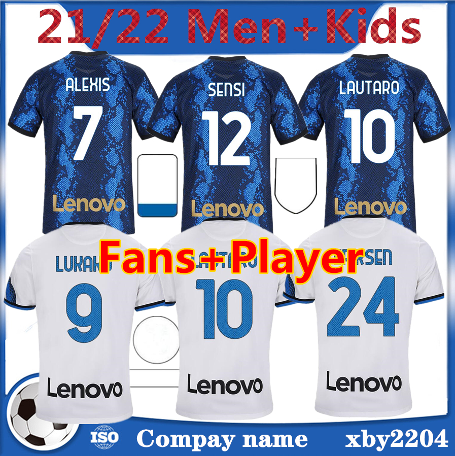 adult kit Player version LUKAKU soccer jerseys home away MILAN BARELLA LAUTARO ERIKSEN ALEXIS HAKIMI 21 22 football shirts 2021 2022 INTER men + kids full set socks, Red
adult kit Player version LUKAKU soccer jerseys home away MILAN BARELLA LAUTARO ERIKSEN ALEXIS HAKIMI 21 22 football shirts 2021 2022 INTER men + kids full set socks, Red