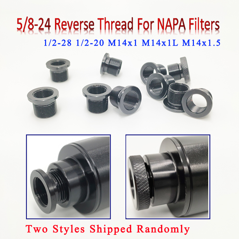 2Pcs Adapter for Fuel Filter Solvent Trap 5/8" x 24 1/2-28 M14x1 1/2-20 M14x1x1L M14x1.5 for Barrel Thread Adapter Suitable for NAPA
2Pcs Adapter for Fuel Filter Solvent Trap 5/8" x 24 1/2-28 M14x1 1/2-20 M14x1x1L M14x1.5 for Barrel Thread Adapter Suitable for NAPA