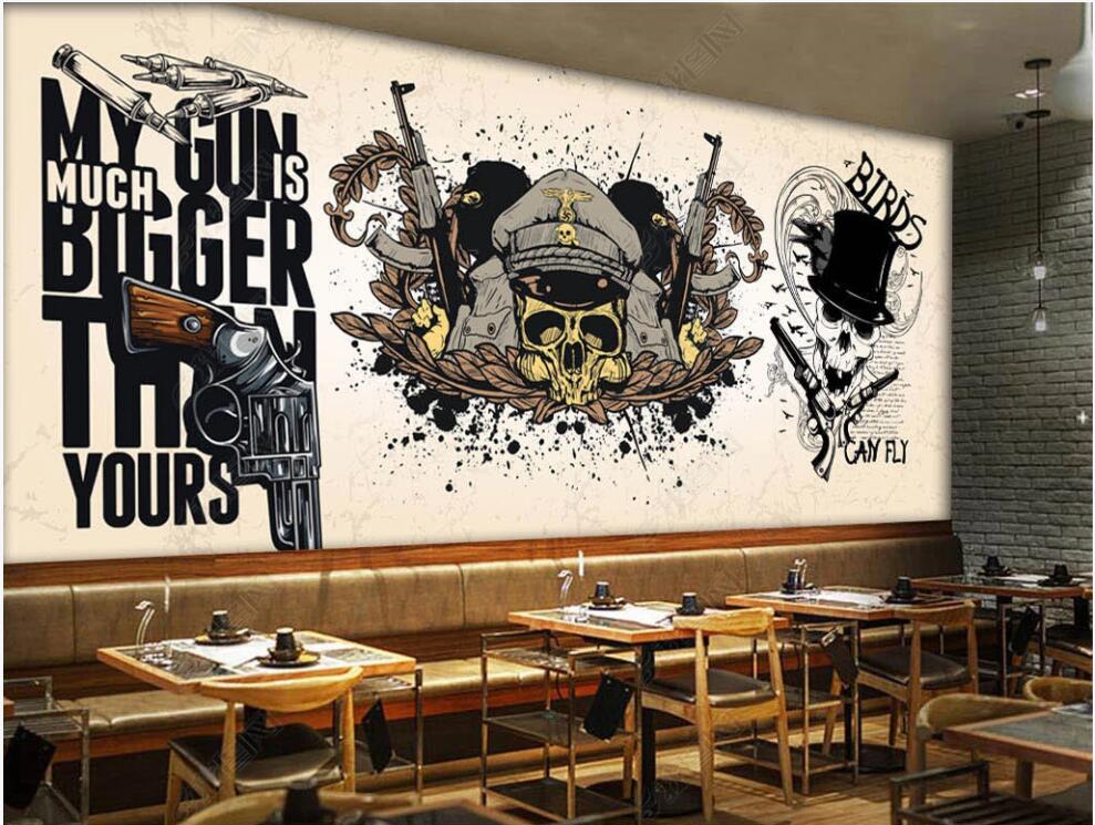 3d wallpaper custom photo mural Nostalgic Skeleton Bar KTV home decor 3d wall murals wallpaper for living room in rolls, Non-woven wallpaper
3d wallpaper custom photo mural Nostalgic Skeleton Bar KTV home decor 3d wall murals wallpaper for living room in rolls, Non-woven wallpaper