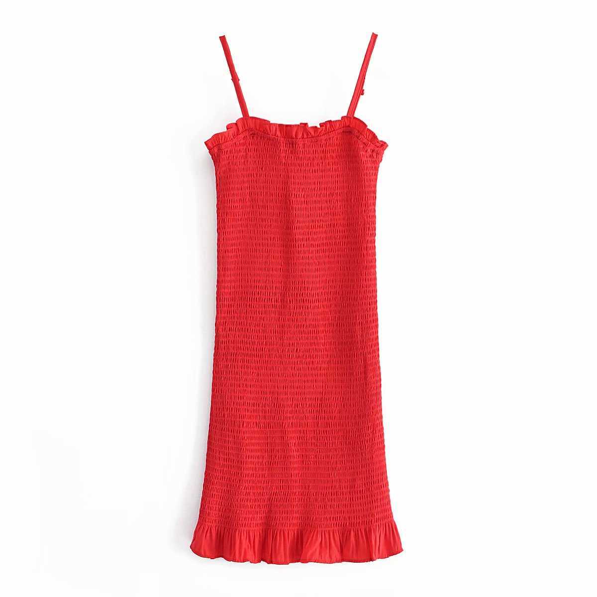 Summer Women Elastic Sling Dress elegant Sexy Chic lady Casual Woman red Black Short dress 210709
Summer Women Elastic Sling Dress elegant Sexy Chic lady Casual Woman red Black Short dress 210709