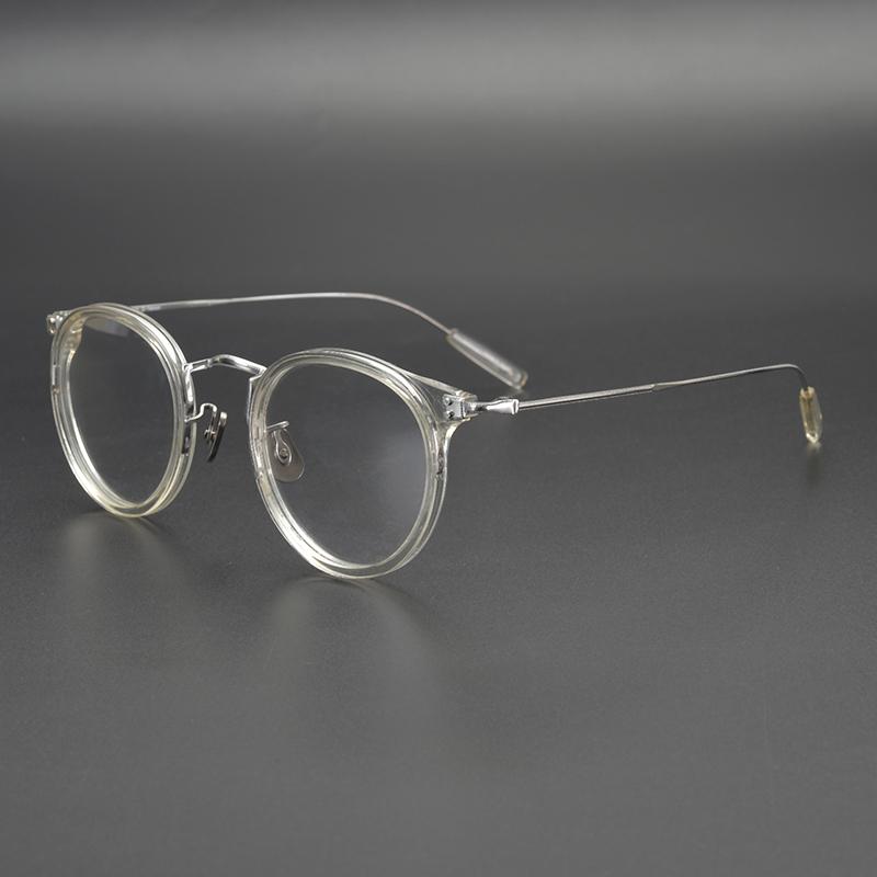 Fashion Sunglasses Frames Vintage Retro Round Optical Titanium Eyeglass Frame EV577 Ultra Light Limited Women Man Eyewear B
Fashion Sunglasses Frames Vintage Retro Round Optical Titanium Eyeglass Frame EV577 Ultra Light Limited Women Man Eyewear B