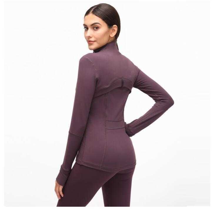 L-78 Autumn Winter News Zipper Jacket Quick-Drying Yoga Clothes Long-Sleeve Thumb Hole Training Running Jackets Women Slim Fitness Coat
L-78 Autumn Winter News Zipper Jacket Quick-Drying Yoga Clothes Long-Sleeve Thumb Hole Training Running Jackets Women Slim Fitness Coat