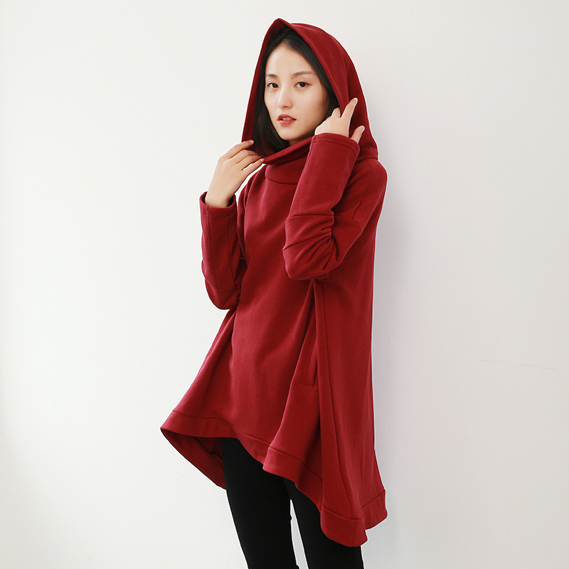 Johnature Oversized Hoodie Casual Women Clothes Autumn Pullovers Cotton Full Sleeve Loose All-match Women Hoodies 201203