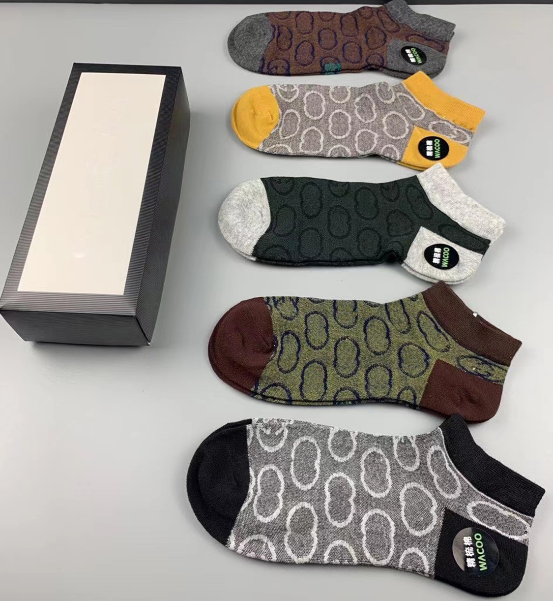 Brand Embroidery Printing Socks Slippers Mens Womens Pure Cotton Ankle Short Sock Hosiery Breathable Outdoor Leisure Four Seasons Business 5 Colors, Clear
Brand Embroidery Printing Socks Slippers Mens Womens Pure Cotton Ankle Short Sock Hosiery Breathable Outdoor Leisure Four Seasons Business 5 Colors, Clear