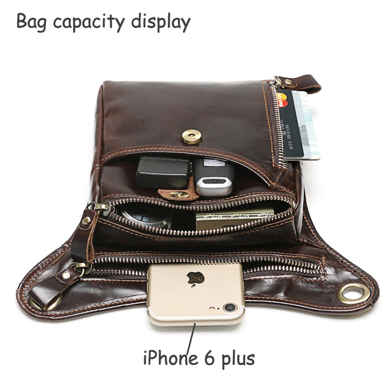 Men Genuine Leather Chest Bag High Quality Male Chest Packs Messenger Boy Travel Sling Waist, Brown
Men Genuine Leather Chest Bag High Quality Male Chest Packs Messenger Boy Travel Sling Waist, Brown