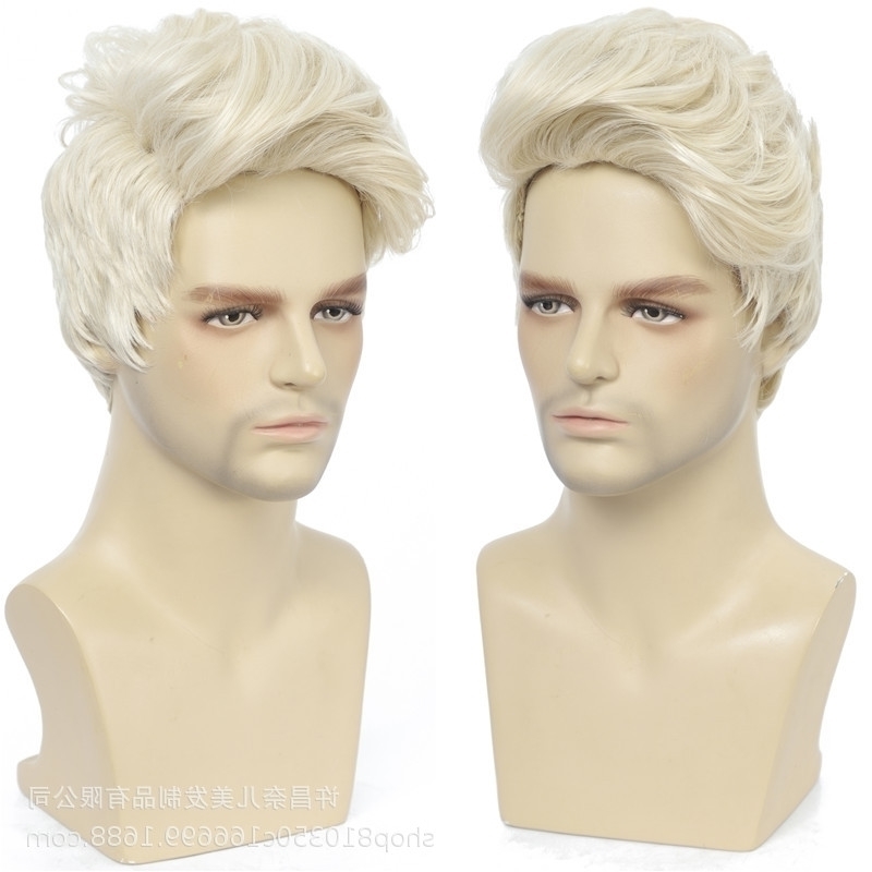 headgear Chemical men fiber s rose net pixie cut wig, A-yf-2006