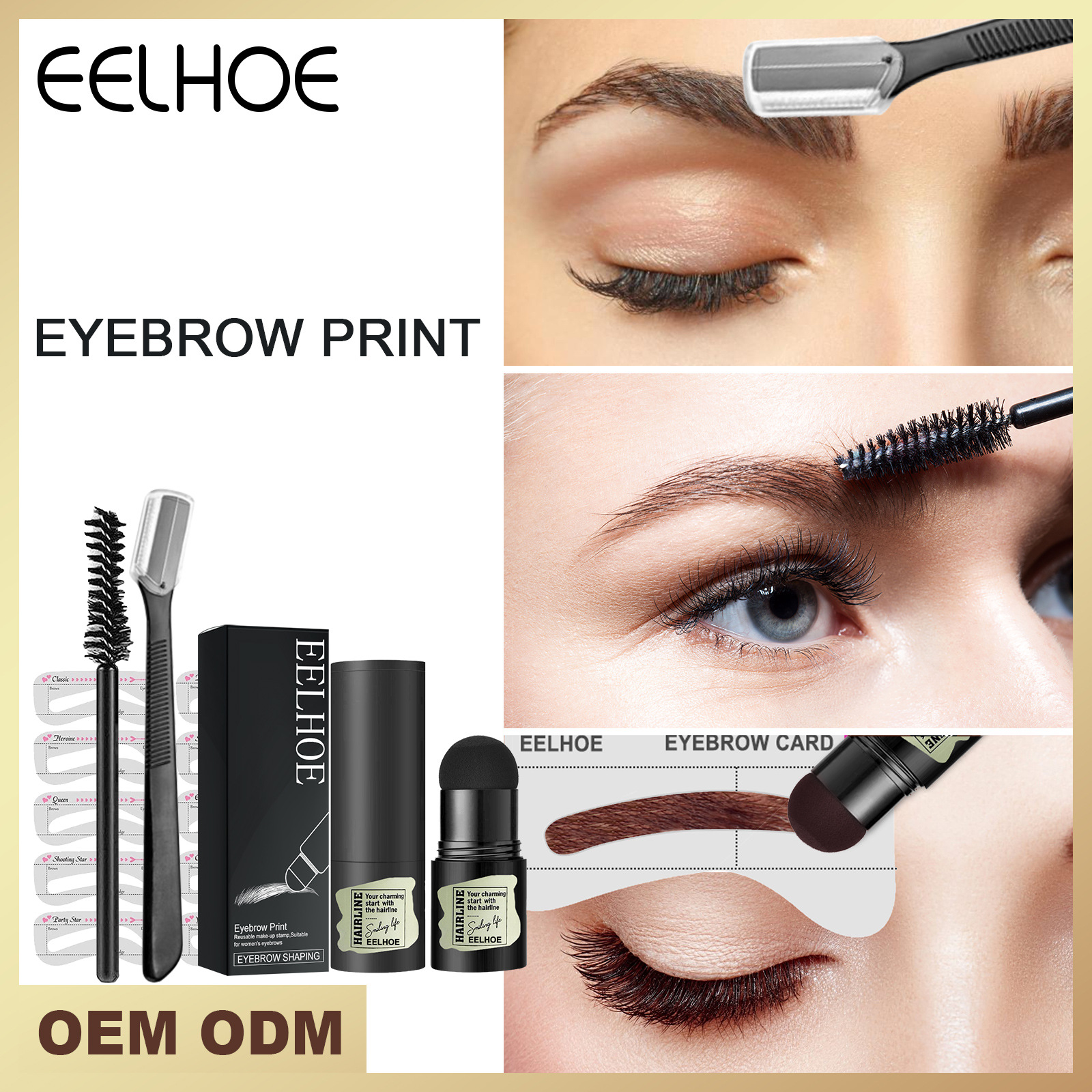 Free freight EELHOE Ultra-fine eyebrow pencil waterproof sweat-proof and makeup-free eyebrow powder seal
Free freight EELHOE Ultra-fine eyebrow pencil waterproof sweat-proof and makeup-free eyebrow powder seal