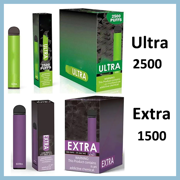 Fumed Extra ULTRA Disposable Vape Pen Electronic 5ml Pods Cigarettes Kit 850mAh Battery 1500 2500Puffs Pre-Filled high quality vapors wholes
Fumed Extra ULTRA Disposable Vape Pen Electronic 5ml Pods Cigarettes Kit 850mAh Battery 1500 2500Puffs Pre-Filled high quality vapors wholes
