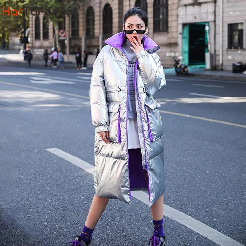 Women' Down & Parkas Silver Glossy Women Winter Jacket 2021 Long Warm Coat Colour Block Design With Big Pockets Drawstring Tunic Waist Over, Black
Women' Down & Parkas Silver Glossy Women Winter Jacket 2021 Long Warm Coat Colour Block Design With Big Pockets Drawstring Tunic Waist Over, Black
