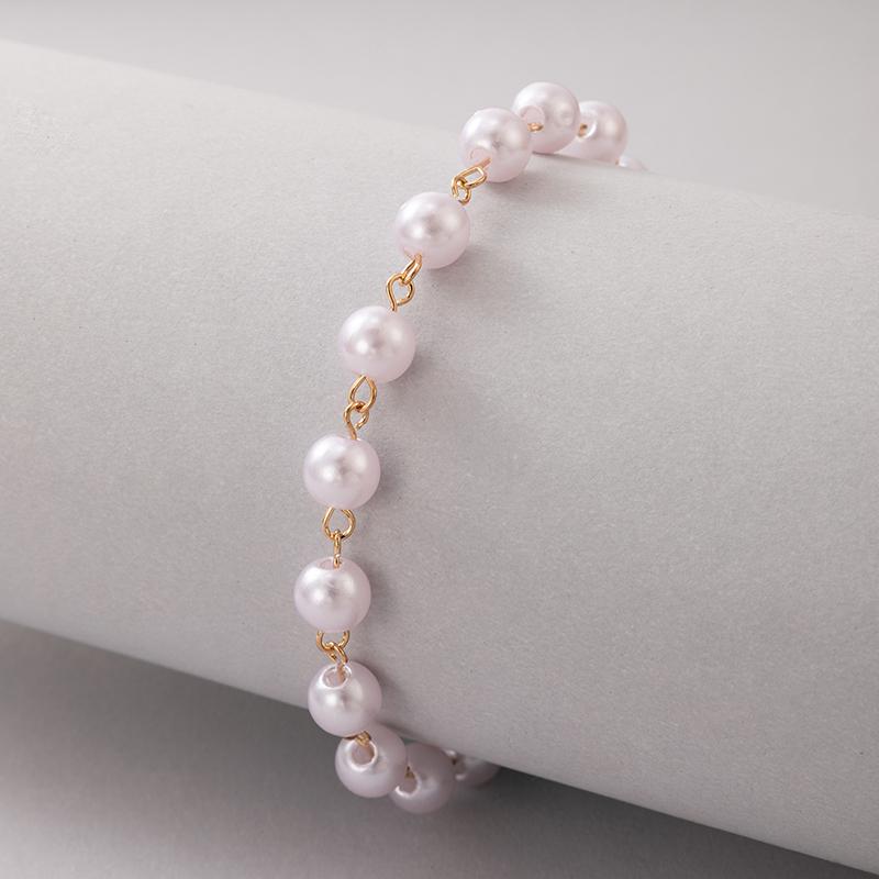 Anklets Bohemian Pearl For Women Girls Charms Geometry Single Layer Beaded Foot Chains Fashion Jewelry Wholesale 20853, Red;blue
Anklets Bohemian Pearl For Women Girls Charms Geometry Single Layer Beaded Foot Chains Fashion Jewelry Wholesale 20853, Red;blue
